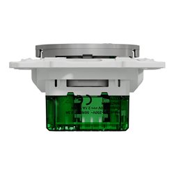 Prise de courant affleurante 2P+T avec USB C Odace S530089 Aluminium 