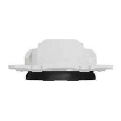 Prise double pour RJ45 sans connecteur (empreinte Infraplus) Odace S540410 Anthracite 