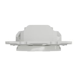 Prise double pour RJ45 Odace S520410 Blanc 