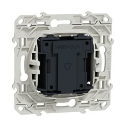 Prise de téléphone France Telecom 8 contacts Odace S540496 Anthracite 