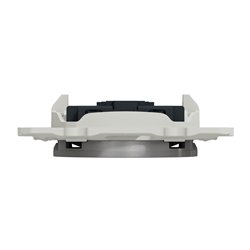 Prise de téléphone France Telecom 8 contacts Odace S530496 Aluminium 