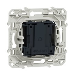 Prise de téléphone France Telecom 8 contacts Odace S530496 Aluminium 