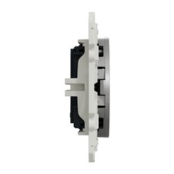 Prise de téléphone France Telecom 8 contacts Odace S530496 Aluminium 