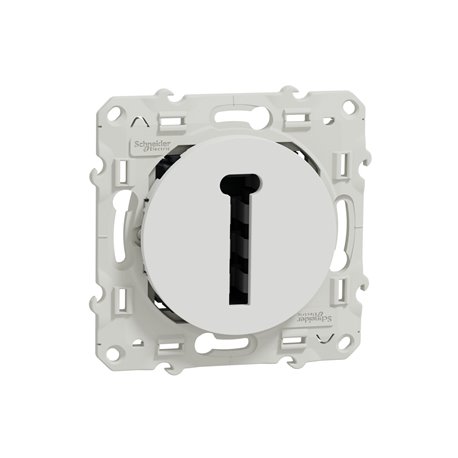 Prise de téléphone France Telecom 8 contacts Odace S520496 Blanc Prise de téléphone France Telecom 8 contacts Odace S520496 Blanc