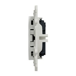 Prise de téléphone France Telecom 8 contacts Odace S520496 Blanc 