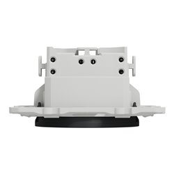 Prise de courant 2P+T française Odace S540049 Anthracite 4 connexions rapides par pôle