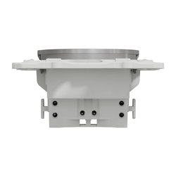 Prise de courant 2P+T française Odace S530049 Aluminium 4 connexions rapides par pôle