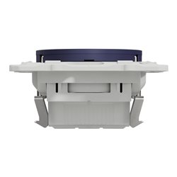 Prise de courant 2P+T affleurante Odace S555052 Bleu cobalt 