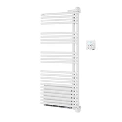 Sèche serviette eau chaude Cala Twist+Air LRNT/LNLT-IFS 547+1000 Watts, Droite