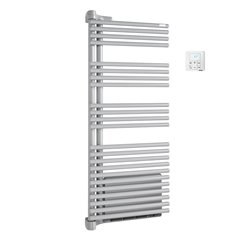 Sèche serviette eau chaude Cala Twist+Air LRNT/LNLT-IFS 547+1000 Watts, Gauche