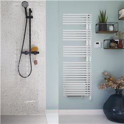 Sèche serviette électrique Cala Twist+Air TLNRT/TLNLT-IFS 750+1000 Watts, Droite