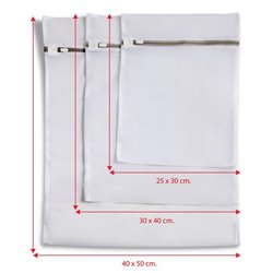 Lot de 3 filets à linge GMRALAVAGE1018 pour machine à laver ou sèche-linge