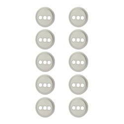 Lot de 10 enjoliveurs Celiane pour prises RCA finition titane 068513