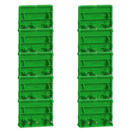 Lot 10 peignes de connexion Unica NU9091 entre prises multiples au standard français 
