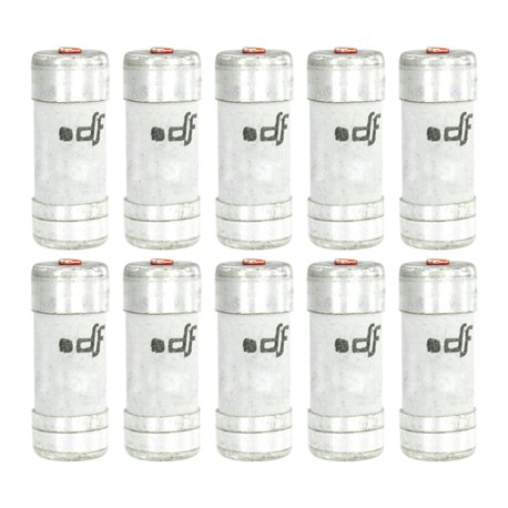 Lot de 10 Fusibles domestiques 16A Avec voyant 10,3x31,5 mm