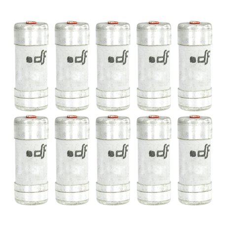 Lot de 10 Fusibles domestiques 16A Avec voyant 10,3x31,5 mm 27816