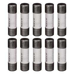 Lot de 10 Fusibles domestiques 32A Sans voyant 10,3x38