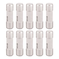 Lot de 10 Fusibles industriels Type gG 10,3x38 mm sans voyant 1A