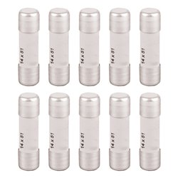 Lot de 10 Fusibles industriels Type gG 14x51 mm sans voyant 20A