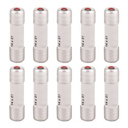 Lot de 10 Fusibles industriels Type gG 14x51 mm avec voyant 20A