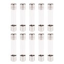 Lot de 10 Fusibles verre rapides 6x32 mm 1,25A