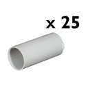 Lot de 25 Manchons pour tubes IRL Ø16 mm