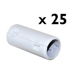 Lot de 25 Manchons ouvrables Ø25 mm