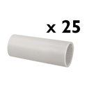 Lot de 25 Manchons pour tubes IRL Ø20 mm