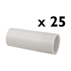 Lot de 25 Manchons pour tubes IRL Ø25 mm