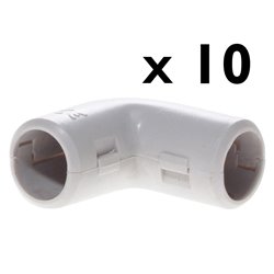 Lot de 10 Coudes ouvrables Ø32 mm