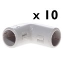 Lot de 10 Coudes ouvrables Ø32 mm