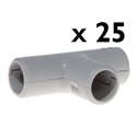 Lot de 25 Tés ouvrables Ø16 mm
