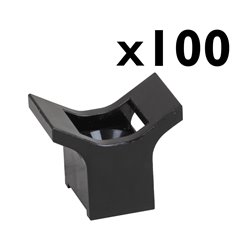 Lot de 100 embases à vis
