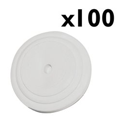 Lot de 100 Passe-fils À entrée directe Ø22 mm