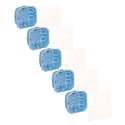 Lot de 5 boîtes de dérivation encastrées Pour cloisons sèches 100x100x40 mm