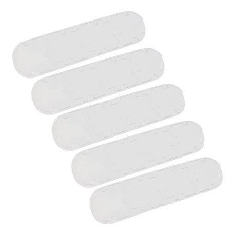 Lot de 5 Protège-boitiers Pour boîtes d'appareillage 4 postes Lot de 5 Protège-boitiers Pour boîtes d'appareillage 4 postes