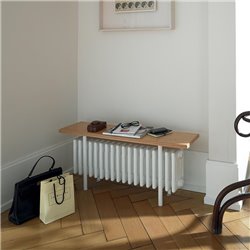Radiateur eau chaude Vuelta BMC 1278 Watts, Épaisseur 136 mm
