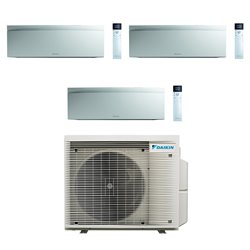 Climatiseur tri split Emura 3 4MXM80A9, Tailles 35 + 35 + 35 Blanc R32