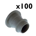 Lot de 100 Embouts de gaine Ø20 mm