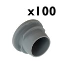 Lot de 100 Embouts de gaine Ø32 mm
