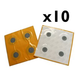 Lot de 10 Passe-membranes Pour ICTA 4 entrées