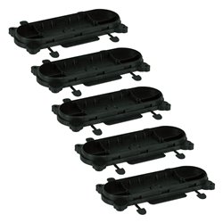 Lot de 5 Couvercles pour POULPA