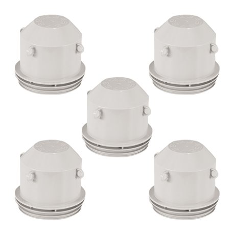 Lot de 5 boites de centre Pour incorporation béton lisse Ø85 mm Lot de 5 boites de centre Pour incorporation béton lisse Ø85 mm