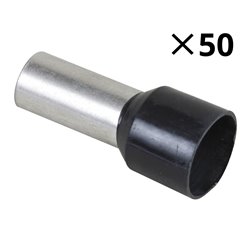 Lot de 50 embouts de câblage Ø7,9 mm 25 mm²
