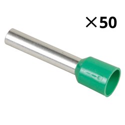 Lot de 50 embouts de câblage Ø3,9 mm 6 mm²
