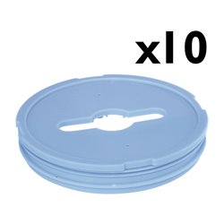 Lot de 10 Couvercles Pour incorporation béton Ø85 mm