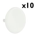 Lot de 10 Couvercles Fixation par clips Ø80 mm pour 520 21/520 41/520 51/520 61/521 05