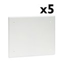 Lot de 5 Couvercles Fixation par vis 290x230 mm pour 510 06/510 16