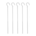 Lot de 5 Pitons L150 mm Blanc
