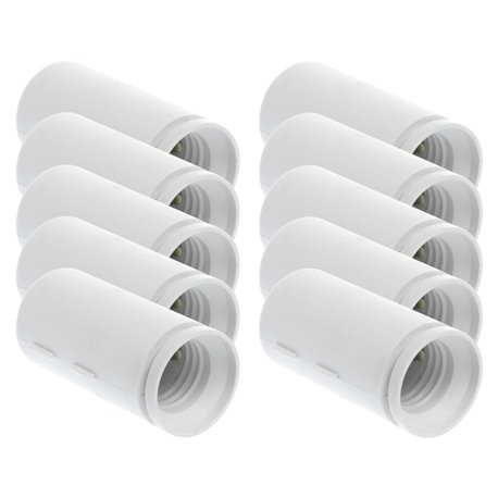 Lot de 10 Douilles de chantier E27 